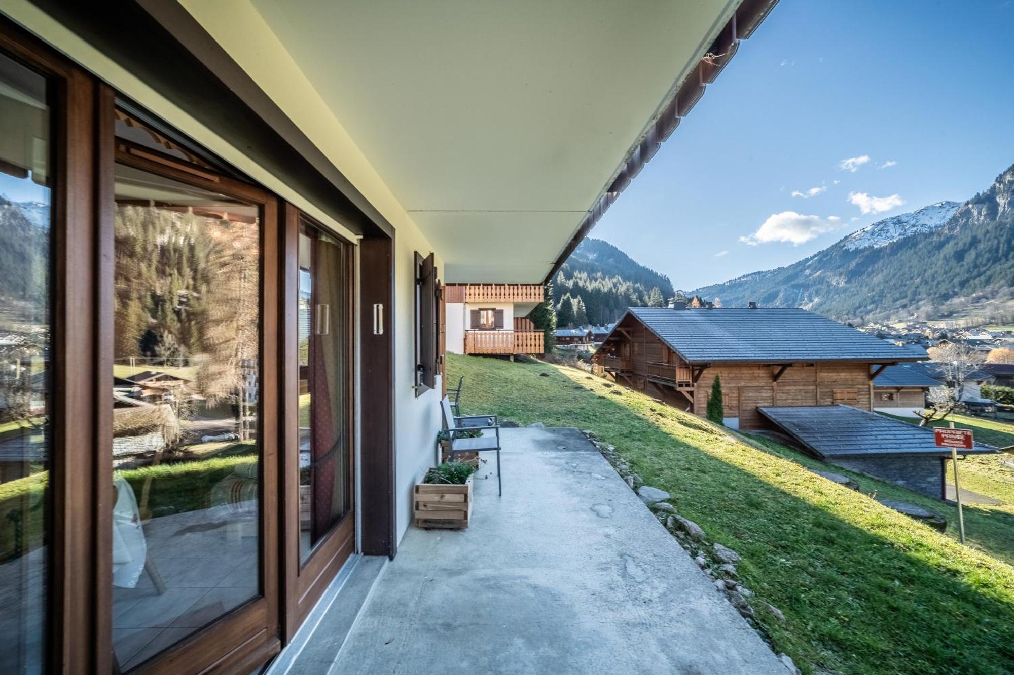 Appartement T3 Châtel Eksteriør bilde